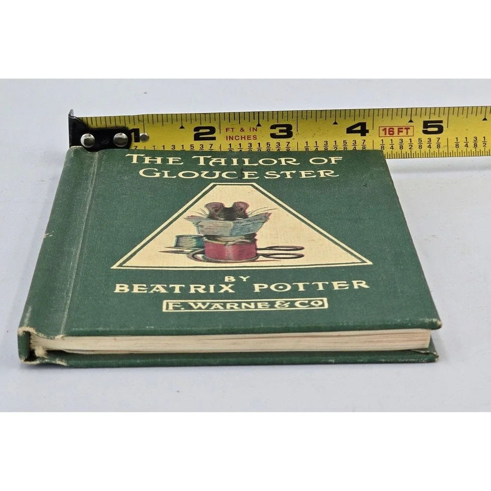Vintage 1931 The Tailor of Gloucester Beatrix Potter Frederick Warne & Co. VIDEO